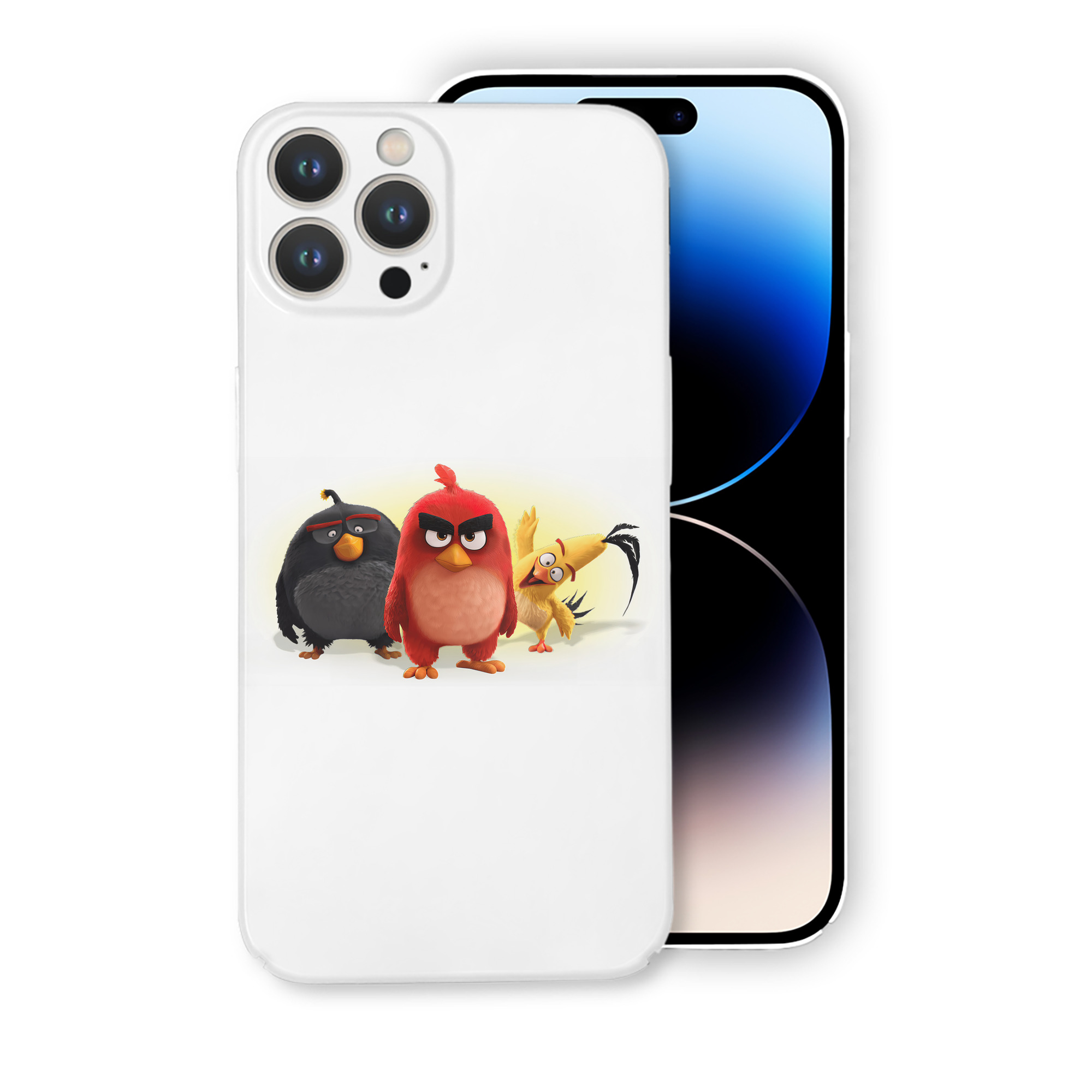 （画像用） Angry Birds アングリーバード 【iPhone 14シリーズ対応】ハードケース